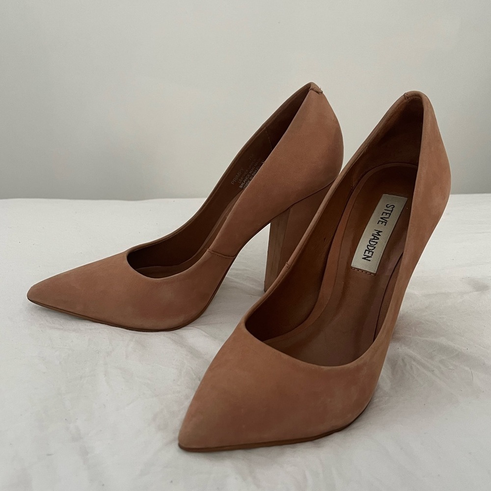Steve Madden Primpy Block Heel Sz 7